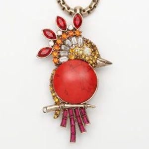 Ann Taylor Red Cardinal Brooch.